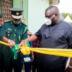 B/R: Gov't hands over newly built houses to Immigration Service in Sunyani