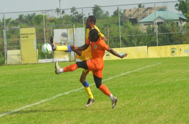 Solomon Sarfo Taylor scores for Kotoko in mid-season friendly win over lower tier side