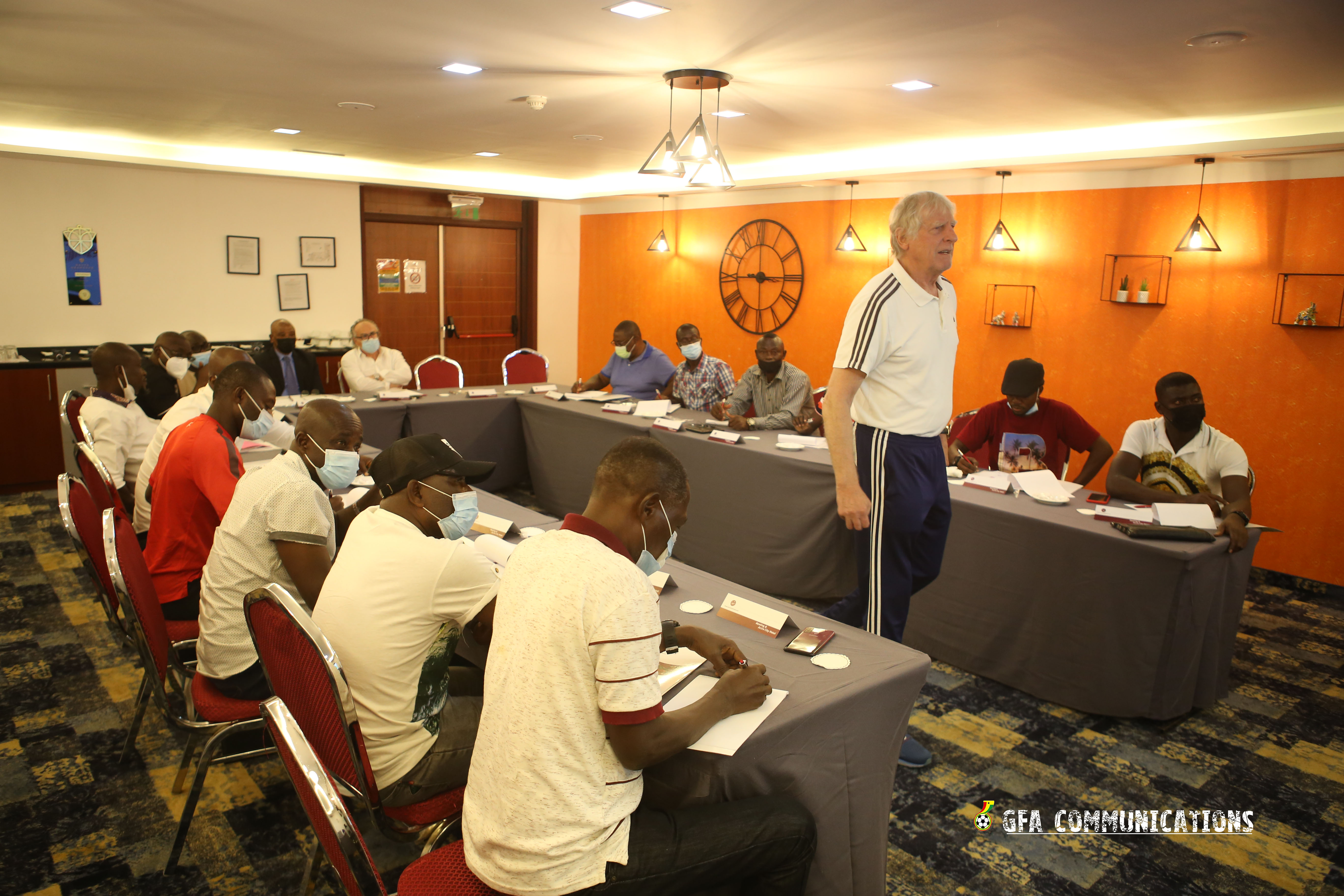 PHOTOS: One week refresher course for male national team coaches begin
