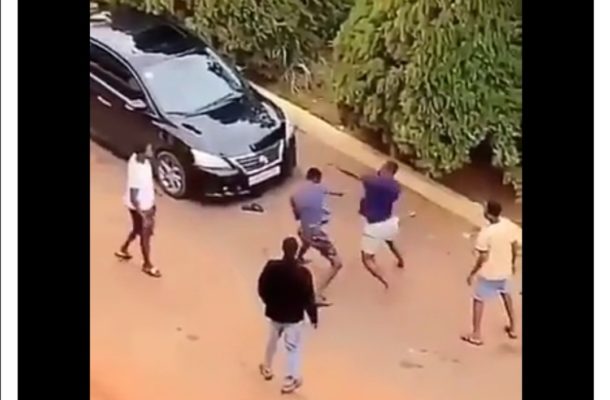 VIDEO: Two KNUST boys trade blows over a girl