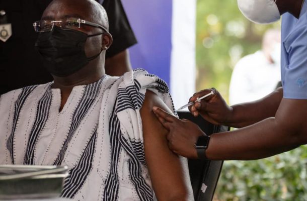 COVID-19 vaccination: It was painful, but I smiled – Bawumia
