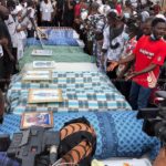 Burial service held in Apam for drowned teens