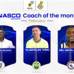 Coach Samuel Boadu, others battle for coach of the month February award