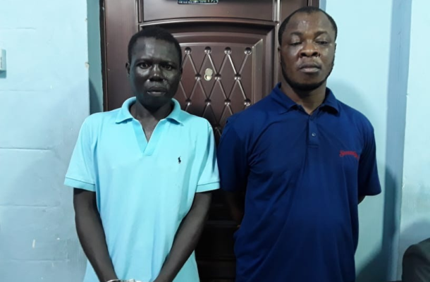 Two car burglars busted