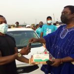 Suhum MP, Kwadjo Asante supports youth with taxi business