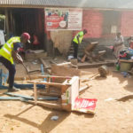 AMA ejects illegal occupants at Independence Avenue Cluster of Schools 