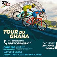 3FM Tour du Ghana happening on April 24