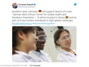 Germany picks Ghana as location for its West African Centre for Global Health