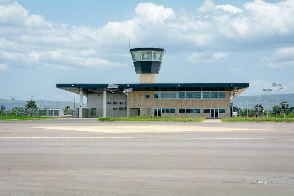 Ho Airport opens
