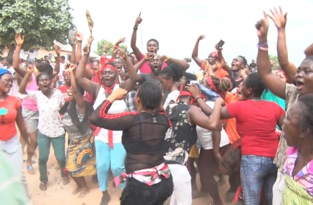 C/R: Land guards storm funeral; beat pregnant women, others at Apam