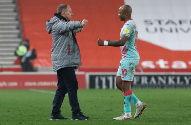 Swansea boss Steve Cooper doesn't know extent of Ayew injury