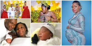 PHOTOS: Nigerian actress Chacha Eke gives birth to fourth child at 27 years
