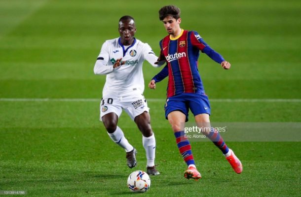 Ghanaian defender Amankwaa Akurugu Koffi makes Getafe debut against Barcelona