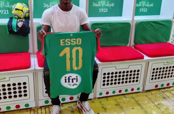 Joseph Esso handed iconic number 10 jersey at new club MC Algiers