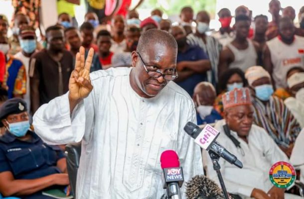 Bagbin storms hometown to a rousing welcome