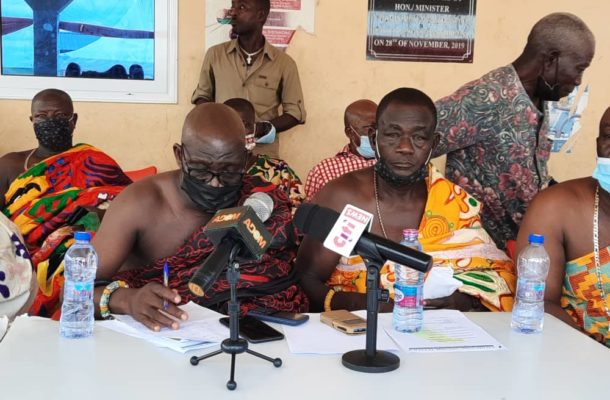 Odukpong Ofaakor stool summons security leadership over insecurity in Kasoa