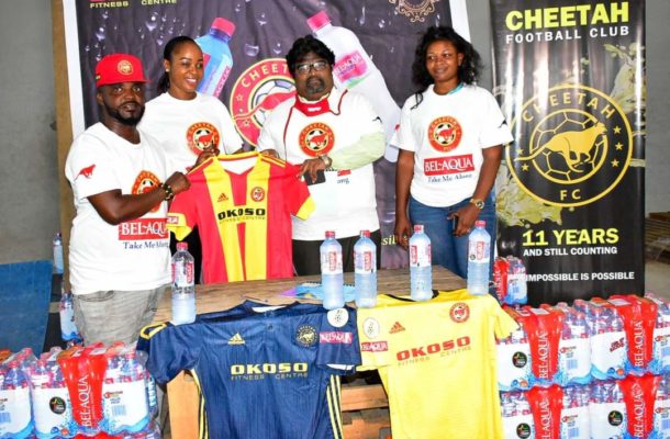 Cheetah FC signs sponsorship deal with Bel-Aqua