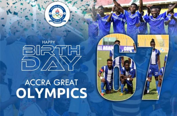 Accra Great Olympics mark 67th Birthday