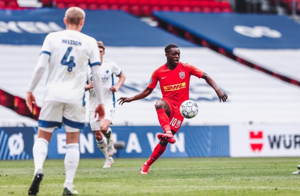 Kamaldeen Sulemana delighted with draw against FC Copenhagen