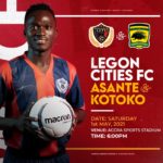 Legon Cities announce ticket prices for Kotoko match