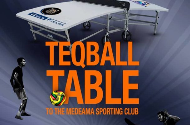 Teqball Federation Of Ghana to present table to Medeama