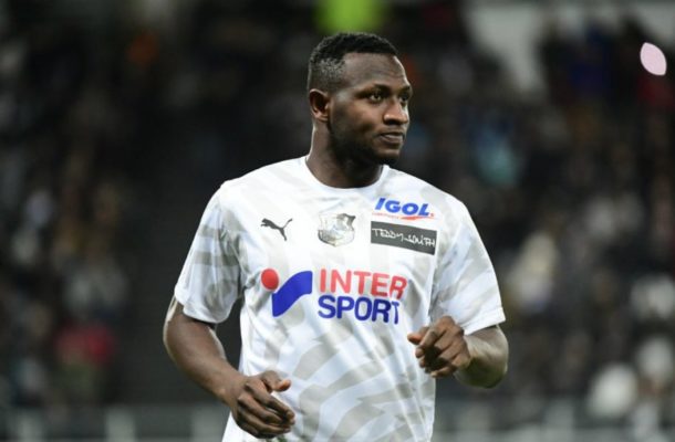 Nicholas Opoku sees red in Amiens' win over Dijon