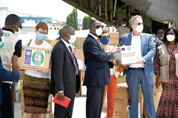 W/A Health Organisation donates testing equipment, PPE to govt
