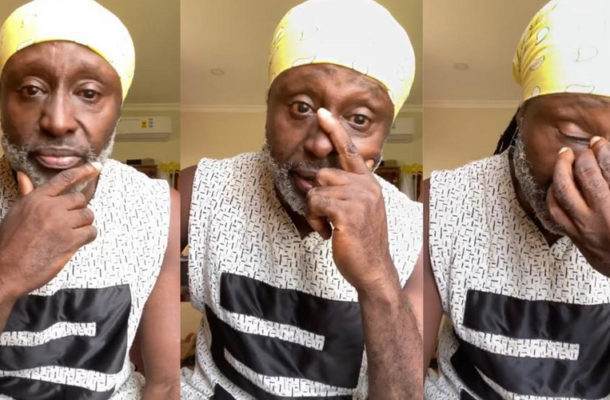 VIDEO: Reggie Rockstone weeps over Akuapem Poloo's sentence