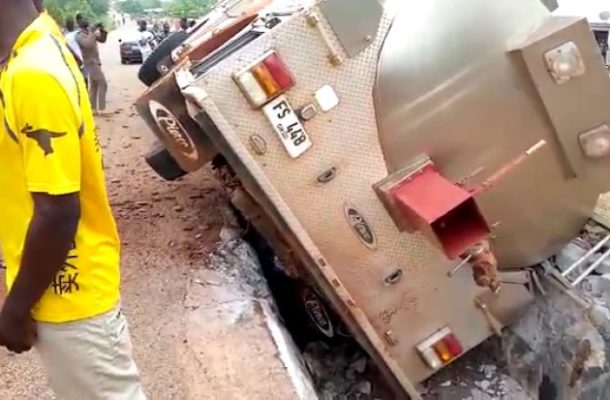 5 Fire Service officers injured in Nkwanta accident