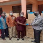 MP for Upper West Akim, Frederick Adom donates to schools