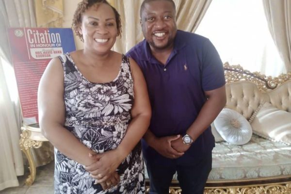 Hawa Koomson, Nana B donate new pickup to Kasoa NPP Youth wing