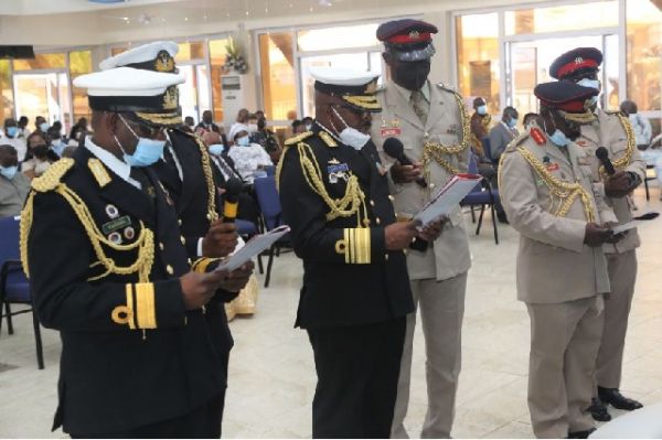 Top Security Chiefs inducted into Office