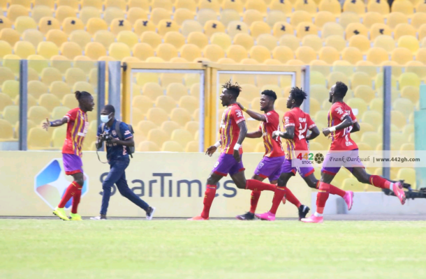 Match Report: Hearts of Oak open 2 points lead with 2-0 victory over Berekum Chelsea