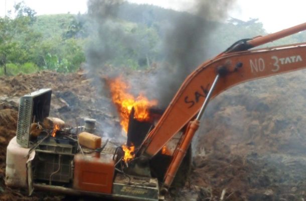Galamsey fight: It’s better to burn excavators on site - European Union Head