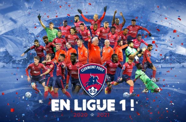 Ghanaian duo secure promotion to French Ligue 1 with Clermont Foot