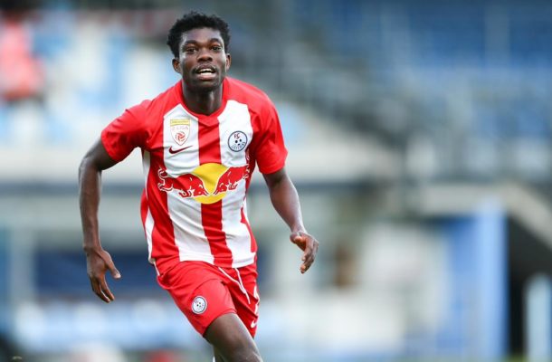 VIDEO: Forson Amankwah scores breathtaking goal for FC Liefering