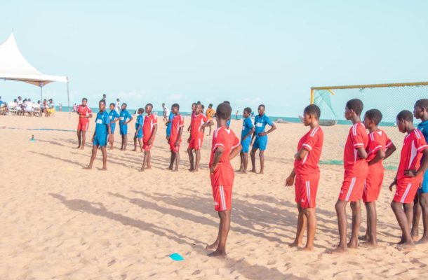 Volta FA holds successful Media Engagement and Beach Soccer Clinic.