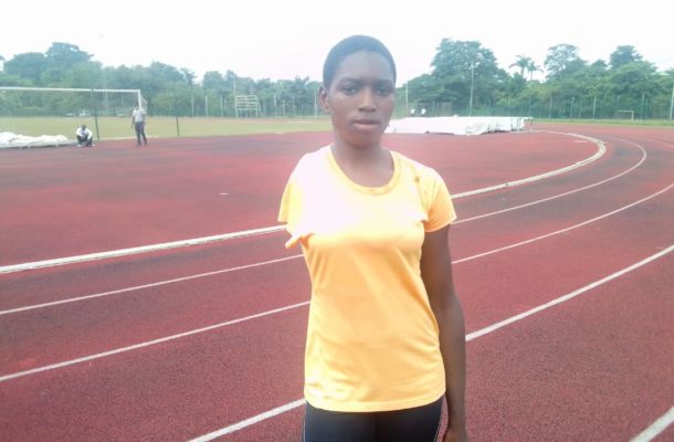 GAA Circuit Championship: Amputee Athlete Diana Kuumbetegr competes in able women's 1500m
