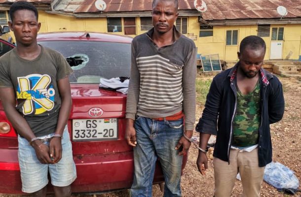 Serial goat thief and two others arrested for stealing 20 goats and sheep