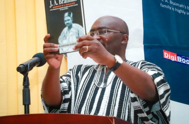 How Dr. Bawumia held his audience spellbound at a book launch with engrossing political history