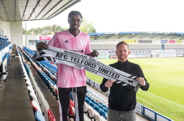 Jediah Abbey joins lower tier side AFC Telford United