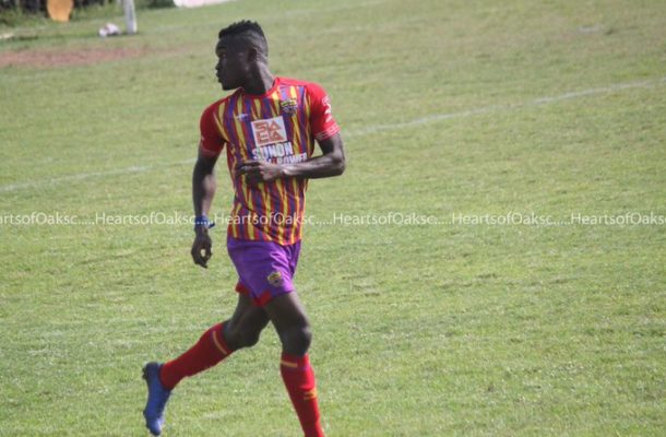 VIDEO: Watch Kwadwo Obeng Jnr's goal for Hearts against Eleven Wonders