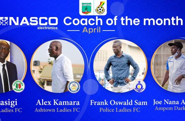 Four coaches battle for WPL coach of the month April award