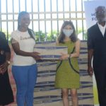 Melcom donates sanitary pads on world menstrual hygiene day
