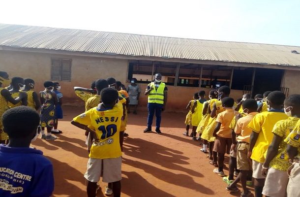 PHOTOS: Sekyere Central NCCE celebrates Citizenship Week with school children