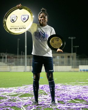 Black Queens striker Sherifatu Sumaila wins Israeli women's title