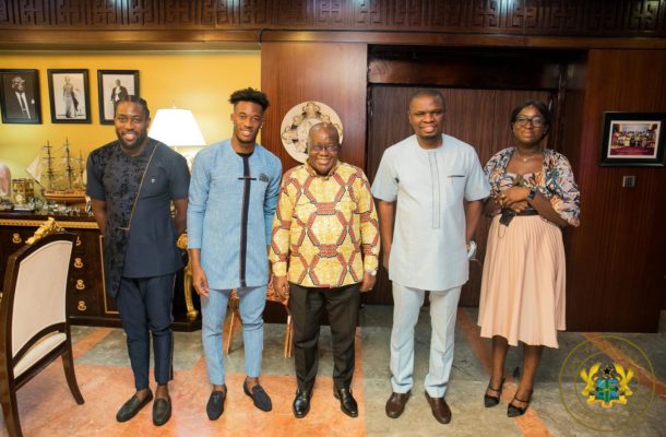 Prez Akufo-Addo charges Sports Minister to explore ways of getting Callum Hudson-Odoi to play for Ghana