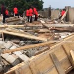 Spintex: Structures pulled down over encroachment on KIA buffer zone; contractor arrested