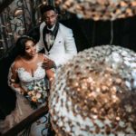 PHOTOS: Ghanaian winger Evans Mensah ties the knot with Justin Amoabeng