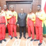 Ghana's Tokyo 2020 Olympic Team pays visit to Prez Akufo-Addo